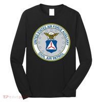 Best Civil Air Patrol Circle Air Force Auxiliary USAF Long Sleeve Shirt thumb 0
