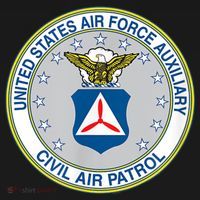 Best Civil Air Patrol Circle Air Force Auxiliary USAF Long Sleeve Shirt thumb 2