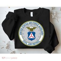 Best Civil Air Patrol Circle Air Force Auxiliary USAF Sweatshirt thumb 2