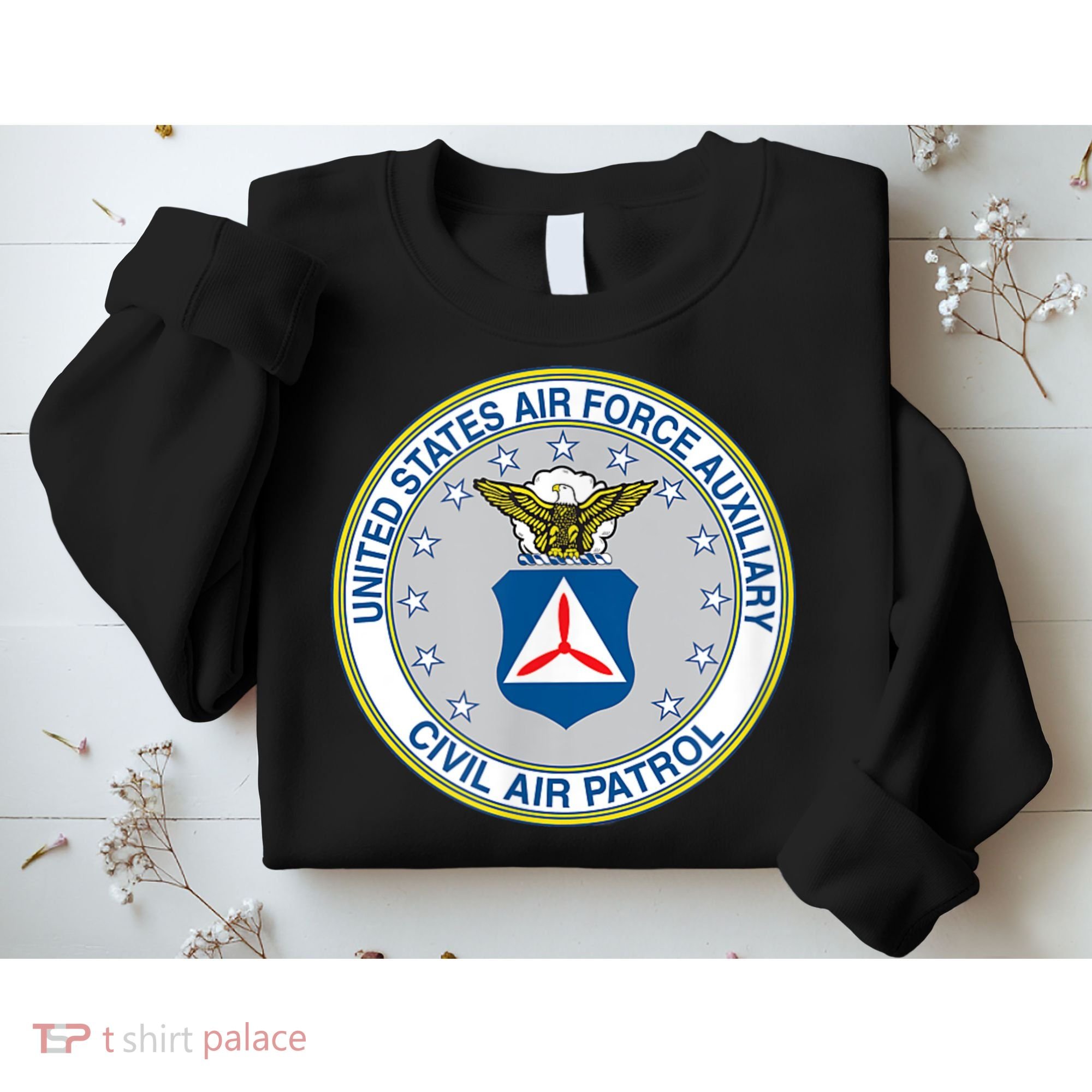Best Civil Air Patrol Circle Air Force Auxiliary USAF Sweatshirt