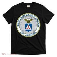 Best Civil Air Patrol Circle Air Force Auxiliary USAF T-Shirt thumb 0