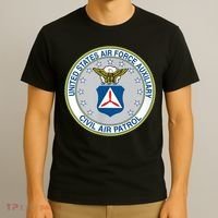 Best Civil Air Patrol Circle Air Force Auxiliary USAF T-Shirt thumb 3