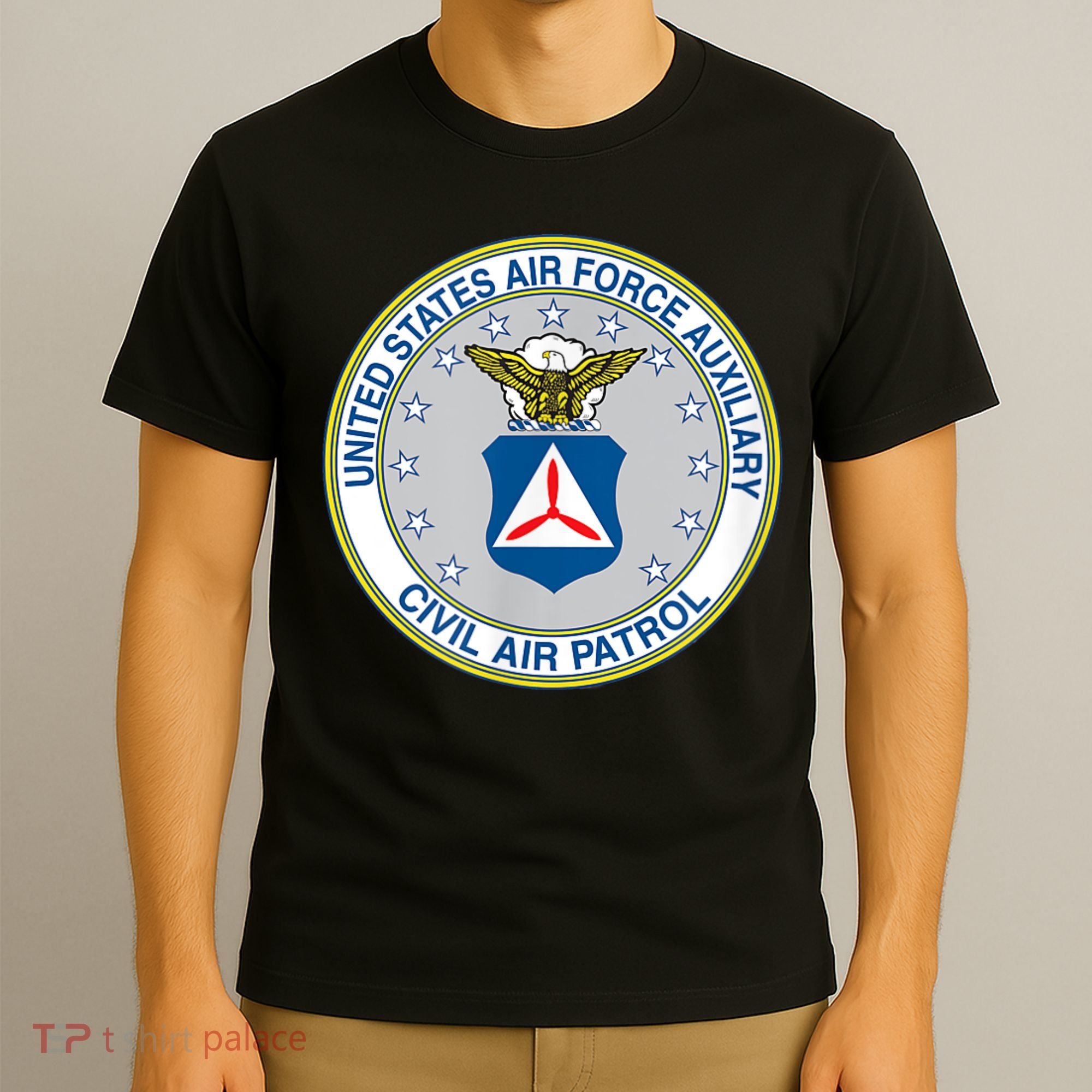 Best Civil Air Patrol Circle Air Force Auxiliary USAF T-Shirt