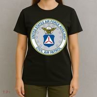 Best Civil Air Patrol Circle Air Force Auxiliary USAF T-Shirt thumb 4