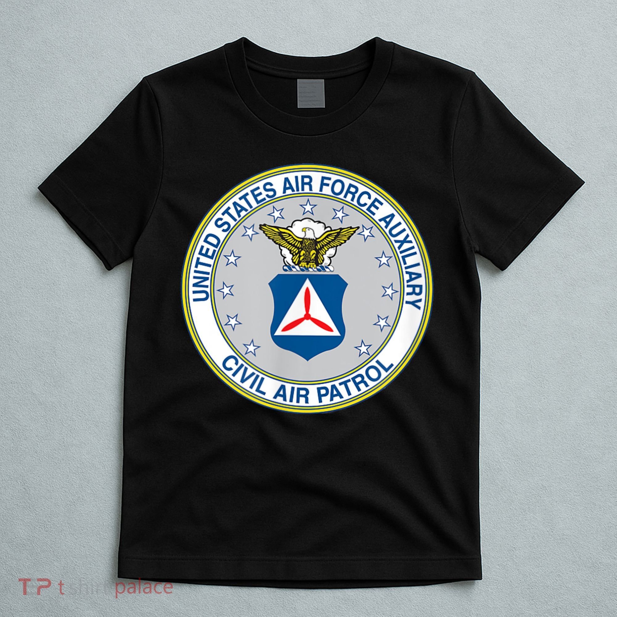 Best Civil Air Patrol Circle Air Force Auxiliary USAF T-Shirt
