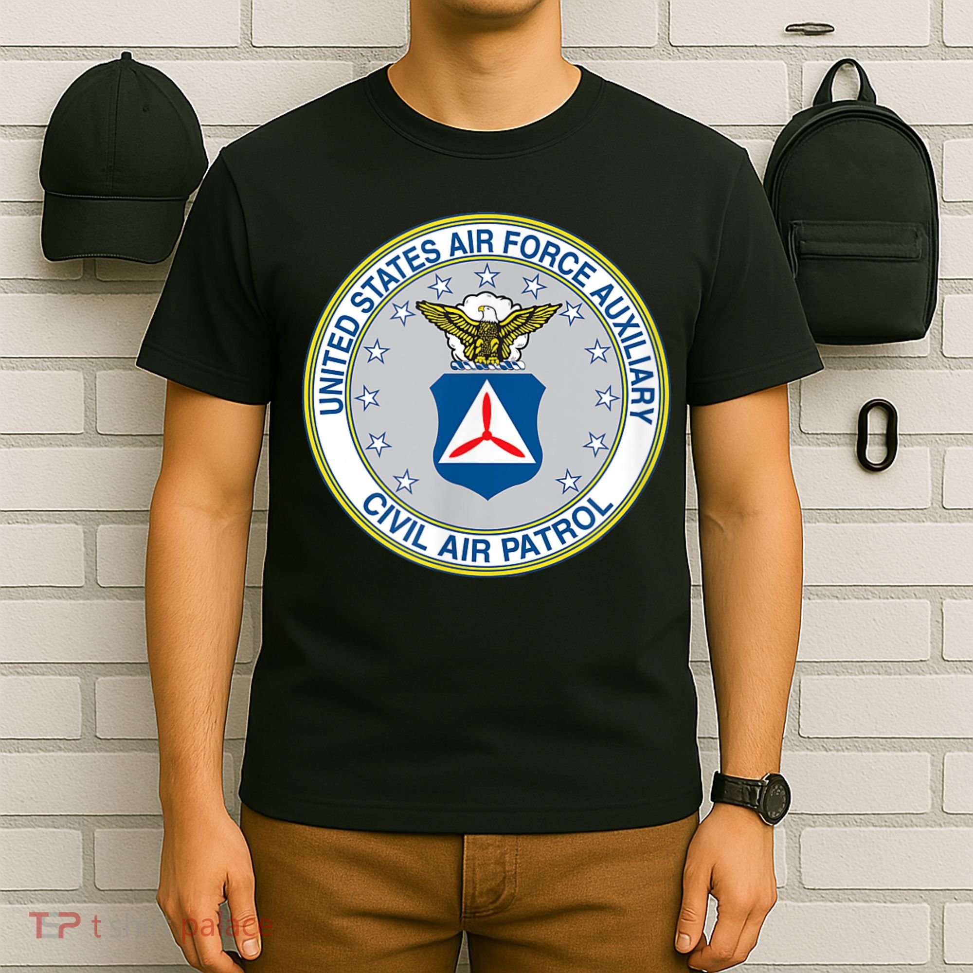Best Civil Air Patrol Circle Air Force Auxiliary USAF T-Shirt