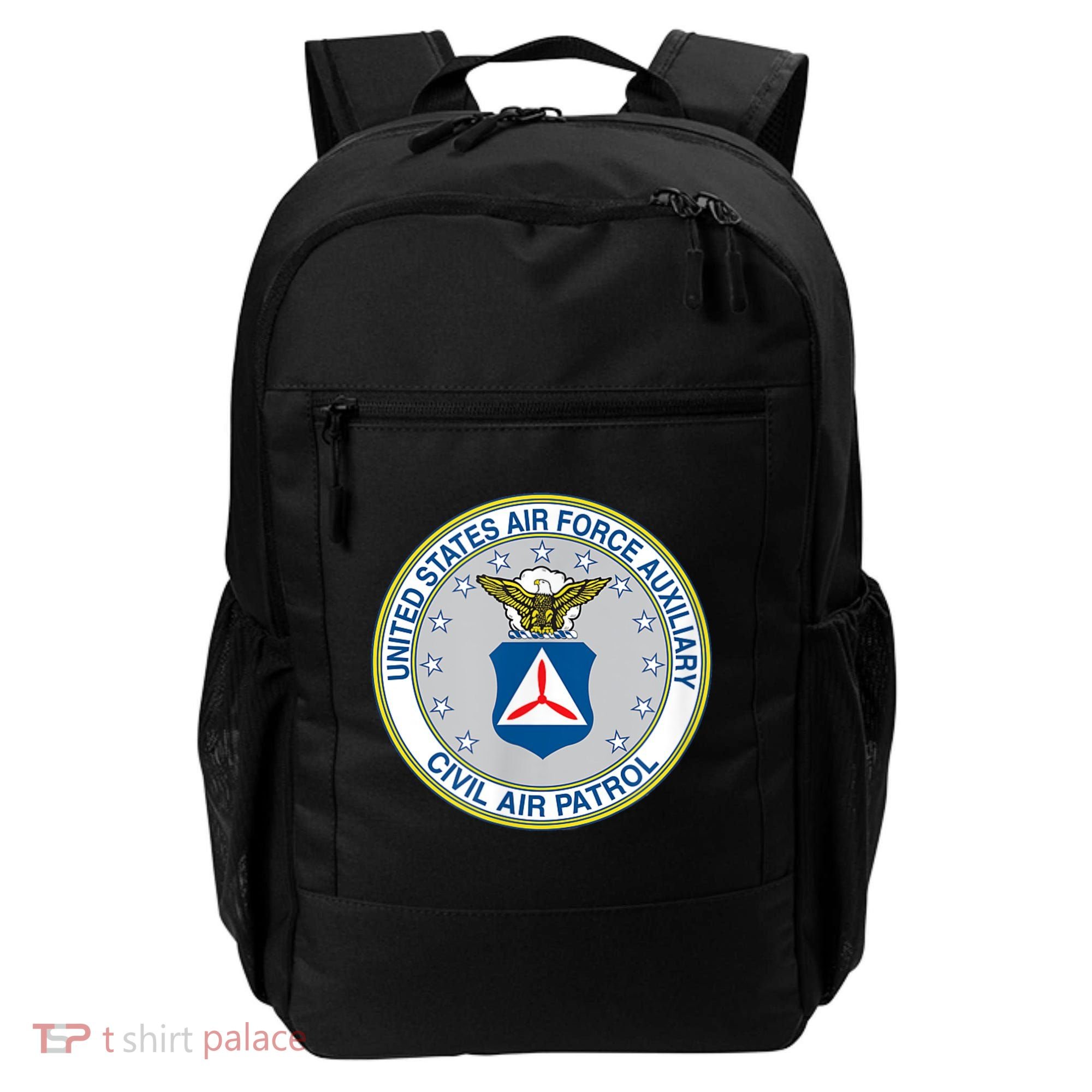 Best Civil Air Patrol Circle Air Force Auxiliary USAF Backpack