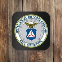 Best Civil Air Patrol Circle Air Force Auxiliary USAF Coaster thumb 0