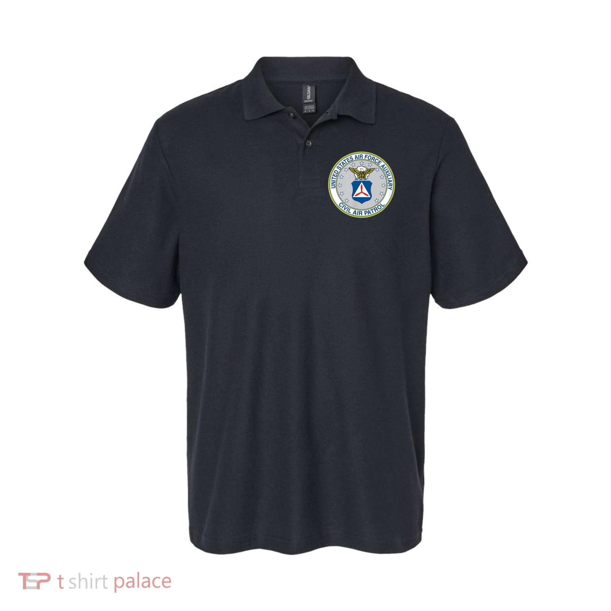 Best Civil Air Patrol Circle Air Force Auxiliary USAF Polo