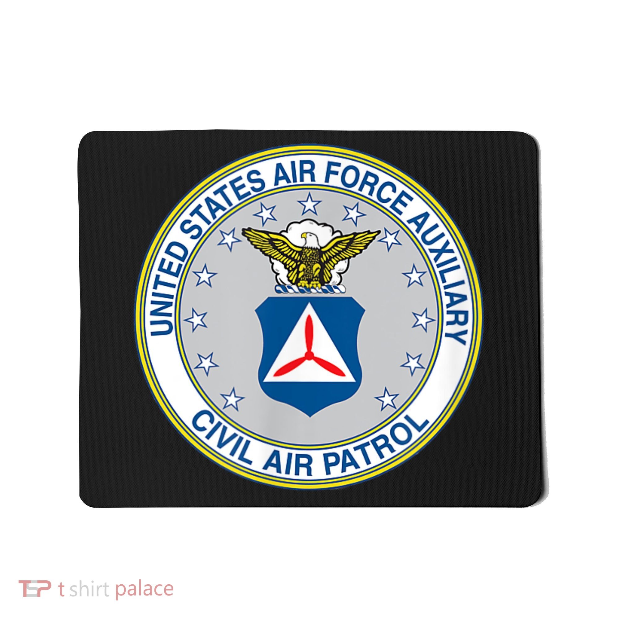 Best Civil Air Patrol Circle Air Force Auxiliary USAF Mousepad