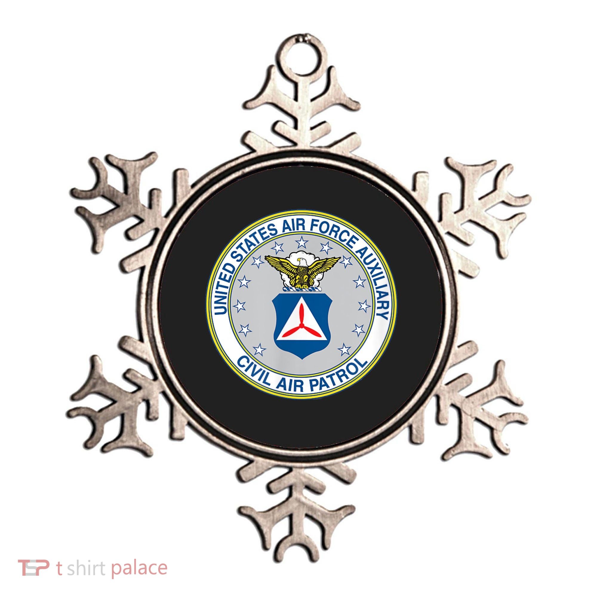 Best Civil Air Patrol Circle Air Force Auxiliary USAF Ornament