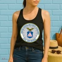 Best Civil Air Patrol Circle Air Force Auxiliary USAF Women's Tank Top thumb 2