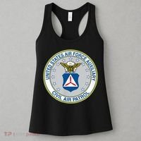 Best Civil Air Patrol Circle Air Force Auxiliary USAF Women's Tank Top thumb 3