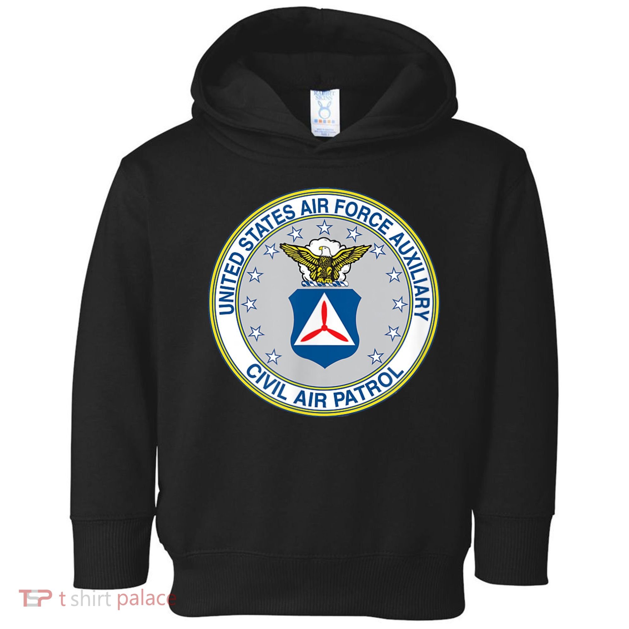 Best Civil Air Patrol Circle Air Force Auxiliary USAF Toddler Hoodie