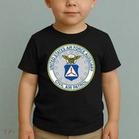 Best Civil Air Patrol Circle Air Force Auxiliary USAF Toddler T-Shirt thumb 2