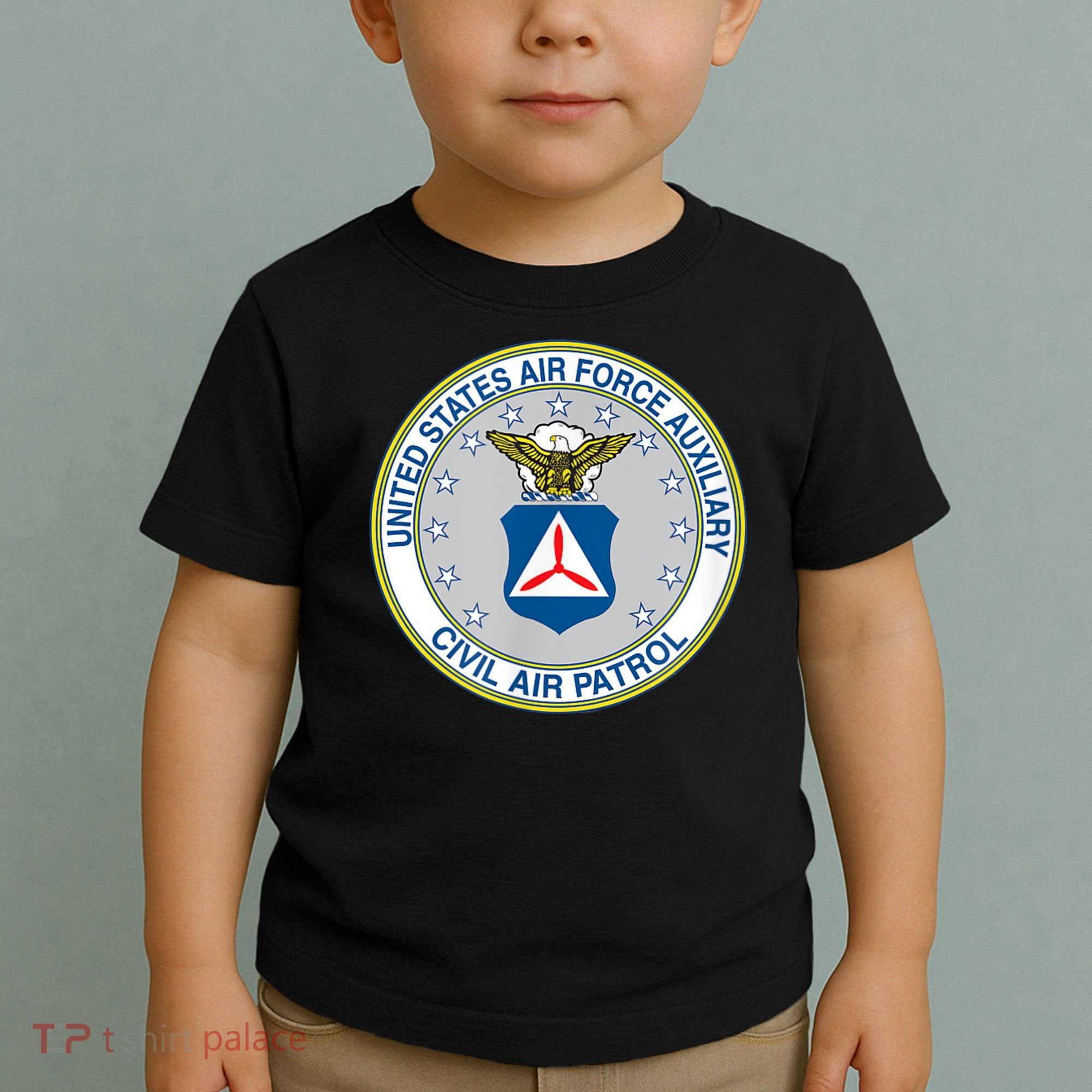 Best Civil Air Patrol Circle Air Force Auxiliary USAF Toddler T-Shirt