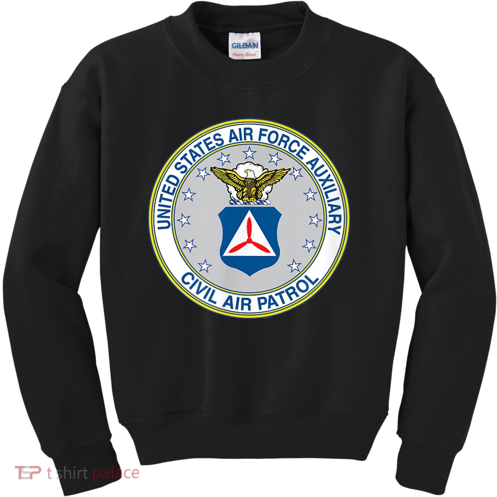 Best Civil Air Patrol Circle Air Force Auxiliary USAF Kids Sweatshirt
