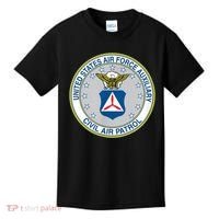 Best Civil Air Patrol Circle Air Force Auxiliary USAF Kids T-Shirt thumb 0