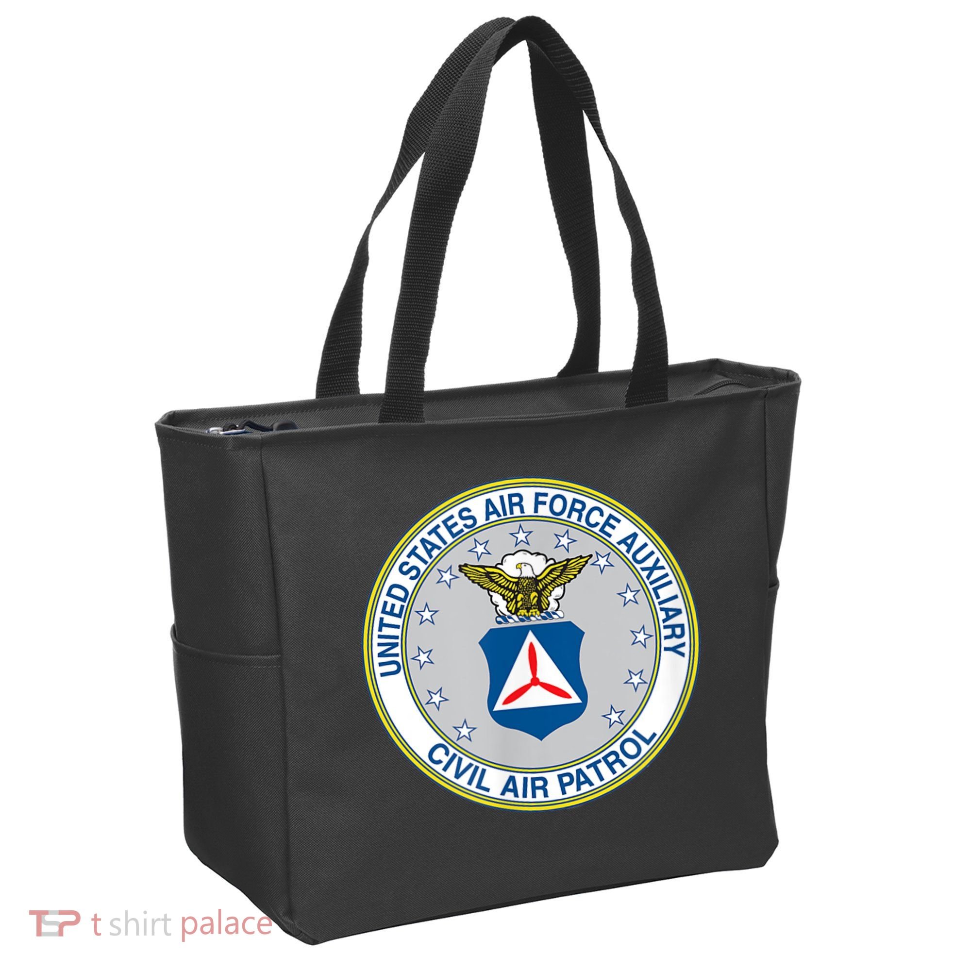Best Civil Air Patrol Circle Air Force Auxiliary USAF Tote Bag