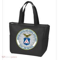 Best Civil Air Patrol Circle Air Force Auxiliary USAF Tote Bag thumb 3