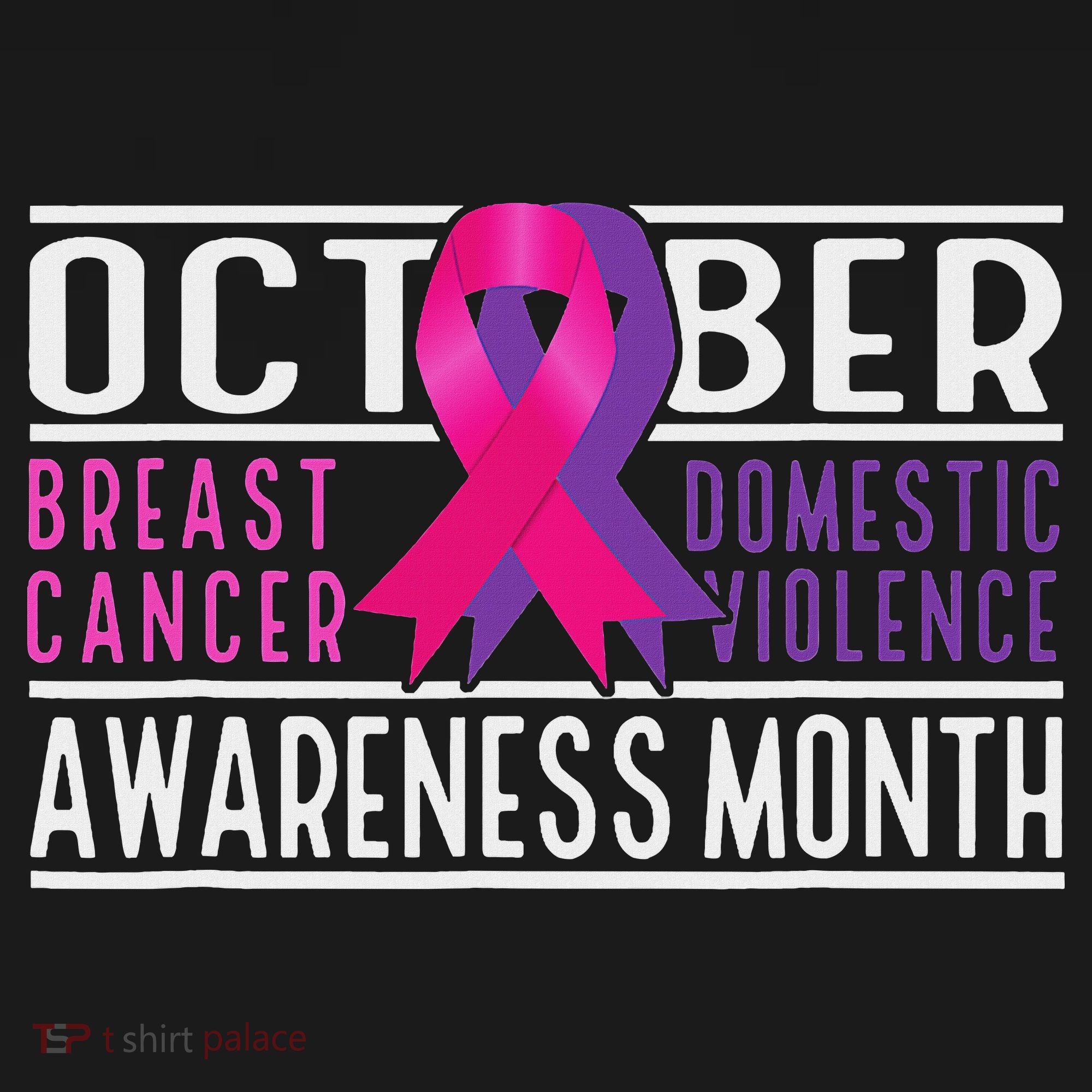 Breast Cancer And Domestic Violence Awareness Month Women's Hoodie