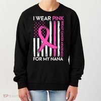 Breast Cancer Awareness I Wear For My Nana Women's Sweatshirt thumb 0