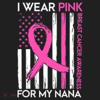 Breast Cancer Awareness I Wear For My Nana Women's Sweatshirt thumb 2