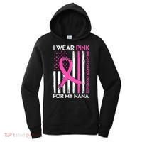 Breast Cancer Awareness I Wear For My Nana Women's Hoodie thumb 0