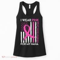 Breast Cancer Awareness I Wear For My Nana Women's Tank Top thumb 0