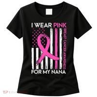 Breast Cancer Awareness I Wear For My Nana Women's T-Shirt thumb 0