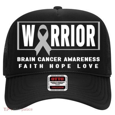 Brain Cancer Awareness Gift Funny Gift Brain Cancer Warrior Cool Gift Hat