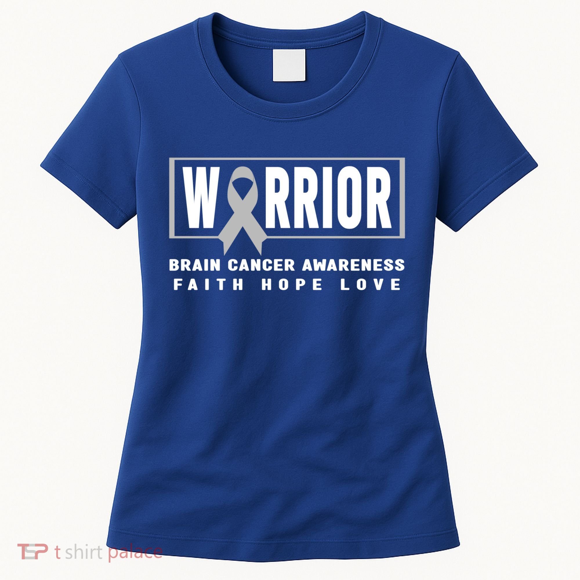 Brain Cancer Awareness Gift Funny Gift Brain Cancer Warrior Cool Gift Women's T-Shirt