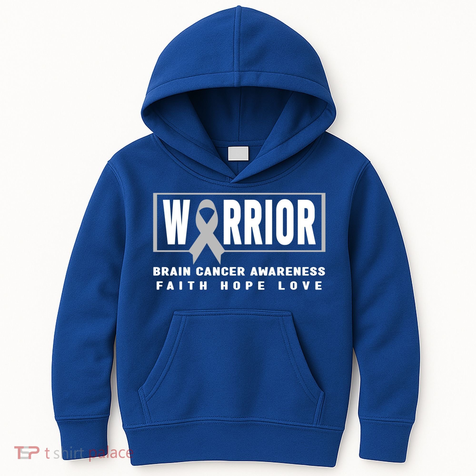 Brain Cancer Awareness Gift Funny Gift Brain Cancer Warrior Cool Gift Kids Hoodie