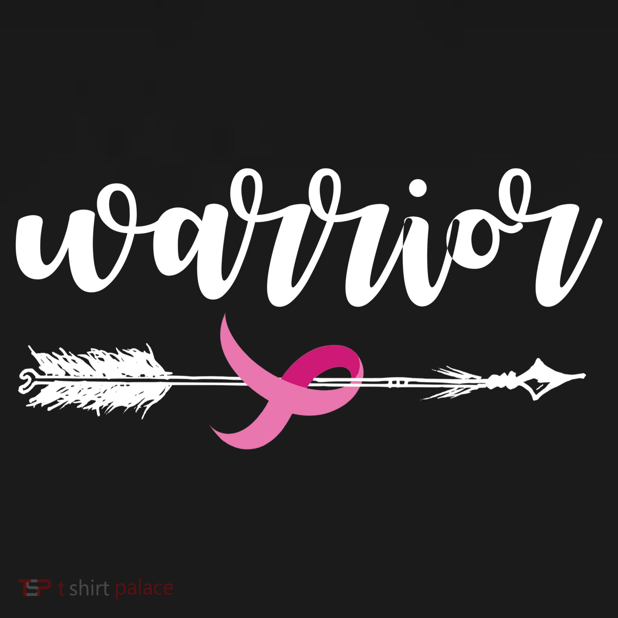 Breast Cancer Awareness Warrior Pink Ribbon T-Shirt