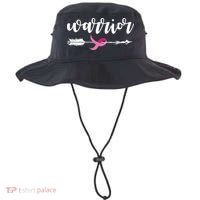 Breast Cancer Awareness Warrior Pink Ribbon Bucket Hat thumb 0