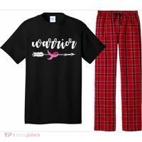 Breast Cancer Awareness Warrior Pink Ribbon Pajama Set thumb 0