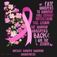 Breast Cancer Awareness Floral Ribbon Butterfly Tank Top thumb 6