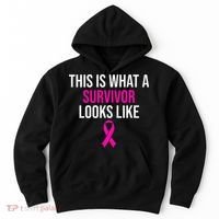 Breast Cancer Awareness Survivor Pink Ribbon Hoodie thumb 0