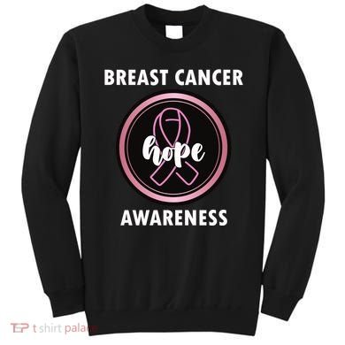 Breast Cancer Awareness Hope Ribbon Sweatshirt