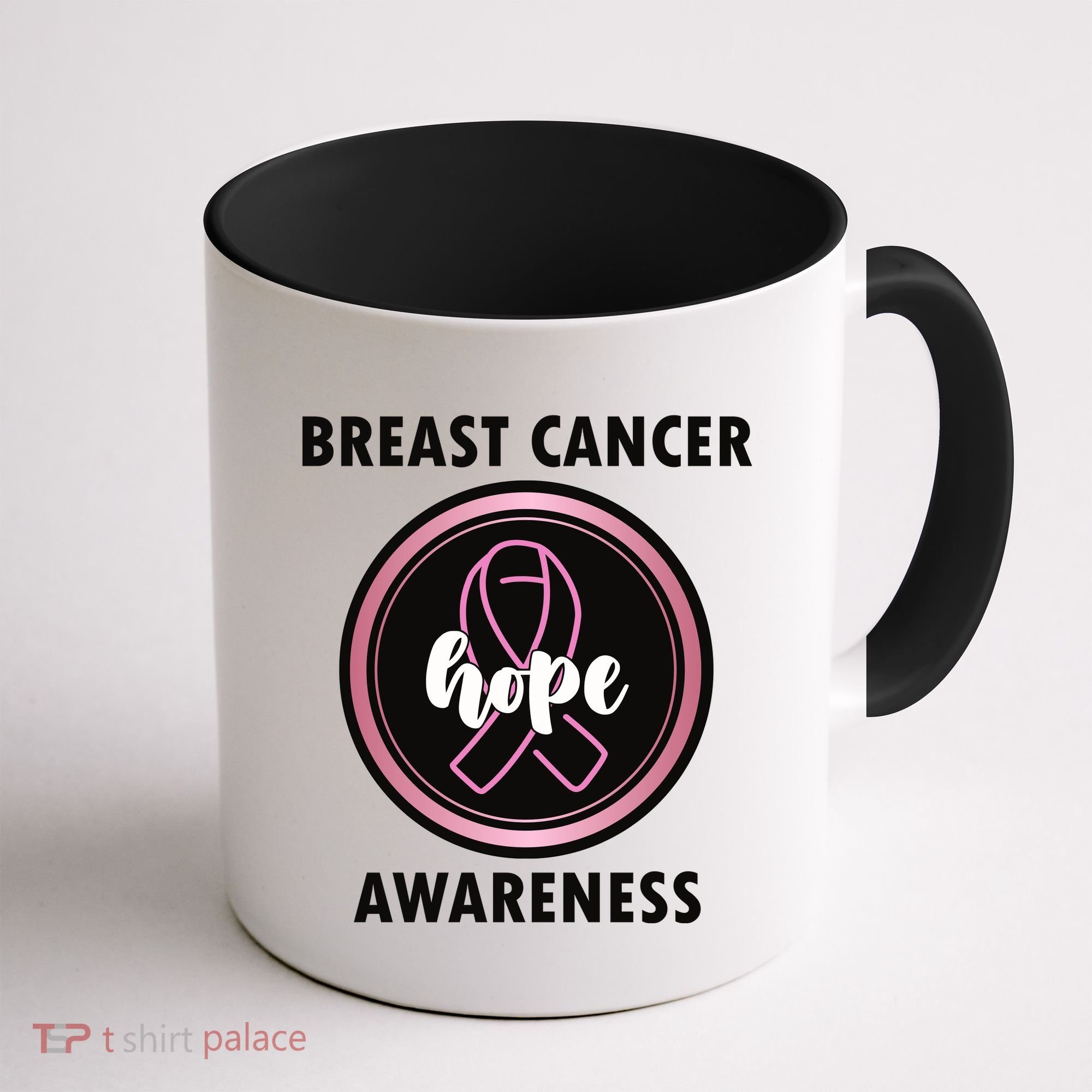 Breast Cancer Awareness Hope Ribbon Coffee Mug