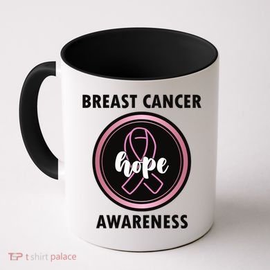 Breast Cancer Awareness Hope Ribbon Coffee Mug