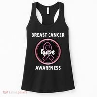 Breast Cancer Awareness Hope Ribbon Women's Tank Top thumb 0