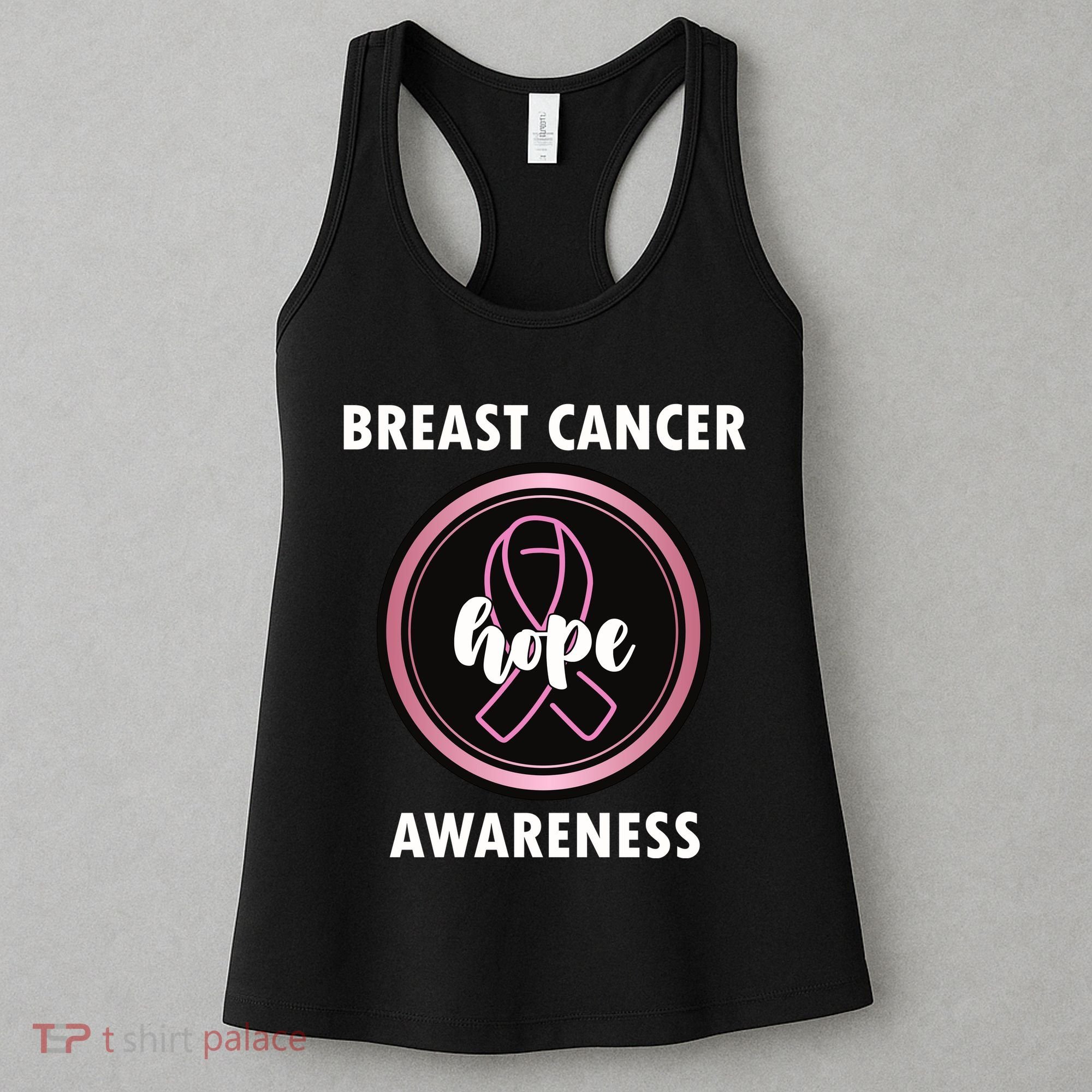 Breast Cancer Awareness Hope Ribbon Women's Tank Top