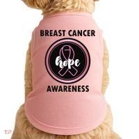 Breast Cancer Awareness Hope Ribbon Doggie Tank thumb 0