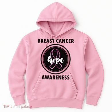 Breast Cancer Awareness Hope Ribbon Hoodie