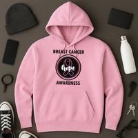 Breast Cancer Awareness Hope Ribbon Hoodie thumb 3