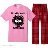 Breast Cancer Awareness Hope Ribbon Pajama Set thumb 0