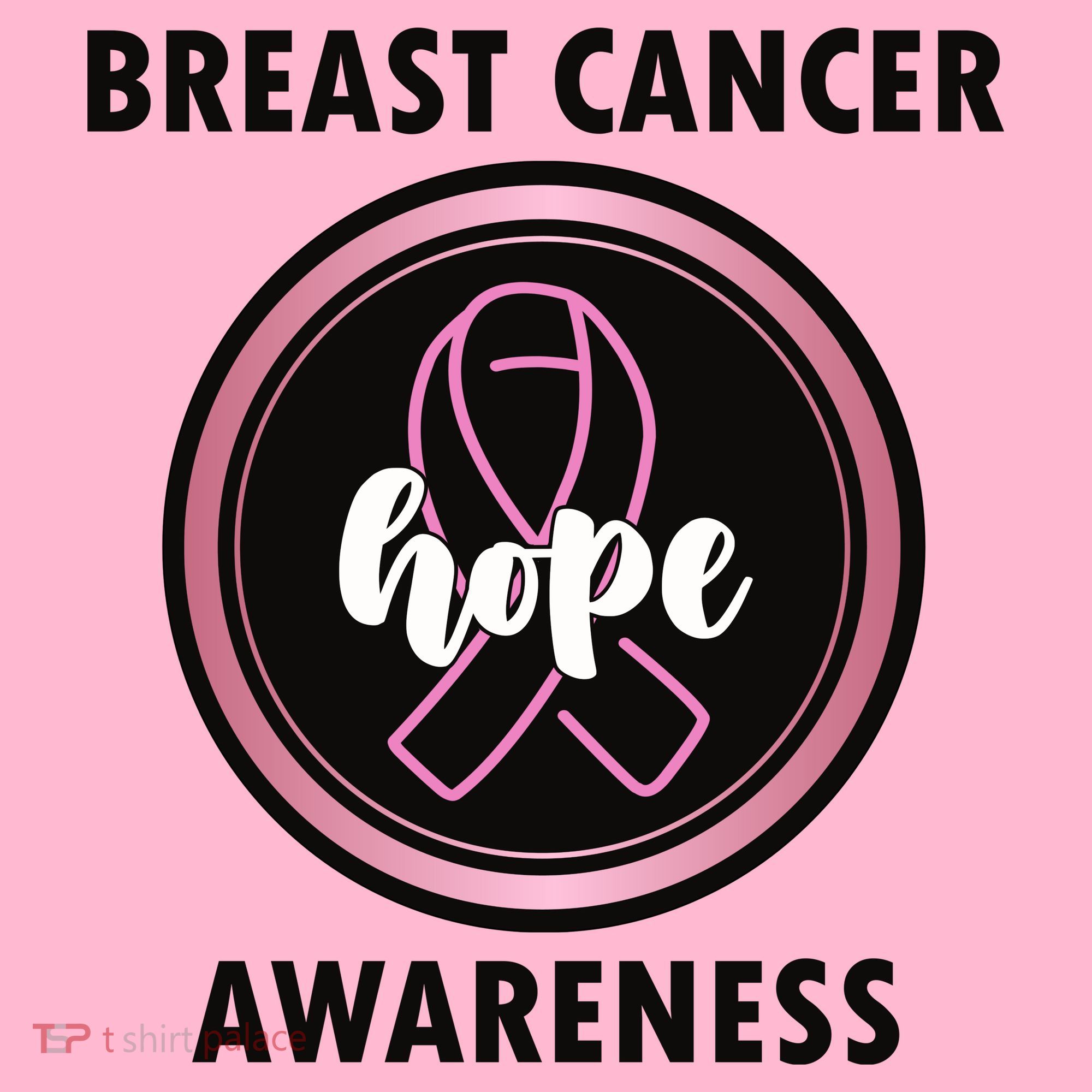 Breast Cancer Awareness Hope Ribbon Mousepad