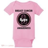 Breast Cancer Awareness Hope Ribbon Baby Bodysuit thumb 0