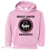 Breast Cancer Awareness Hope Ribbon Toddler Hoodie thumb 0